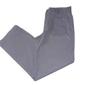 Nike Golf DRI-FIT Striped Gray Pinstriped Men's Golf Pants Size 34‎ x 30